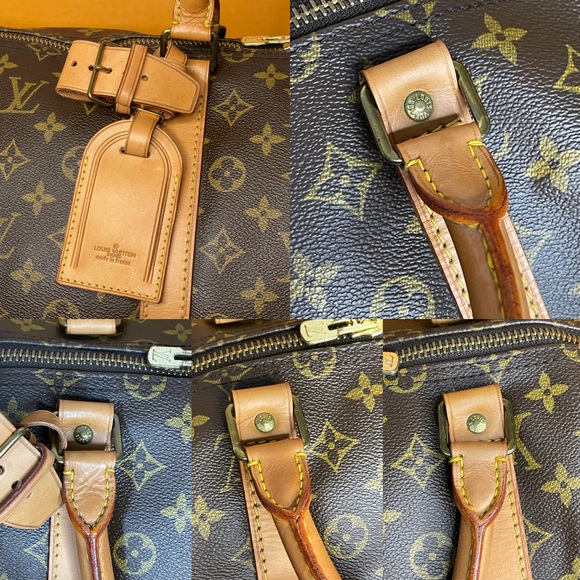 ❌SOLD❌ 🌸KEEPALL BANDOULIERE 55 TRAVEL BAG MONOGRAM - Picture 12 of 16
